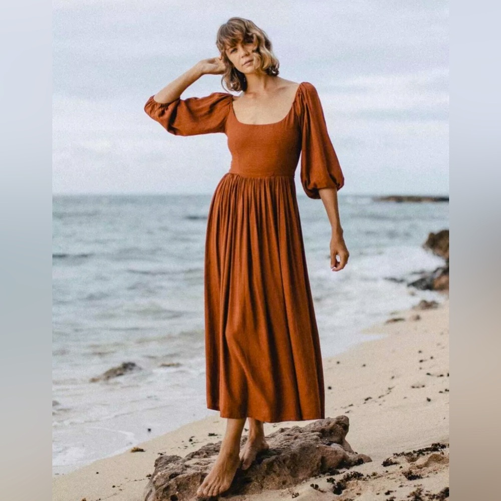 Kara Thoms Bellflower Maxi Dress